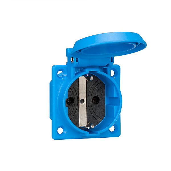ABL EB-Steckdose 1K bl Sk 1661050